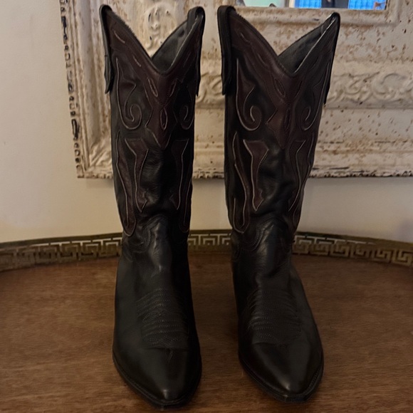 SEYCHELLES cowgirl boots. Made in Mexico real Vero Cucio Leather - Picture 2 of 9